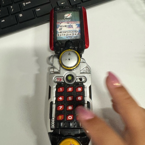Bandai Power Rangers Operation Overdrive Tracker Morpher Overdrive Phone Works* - Picture 7 of 10